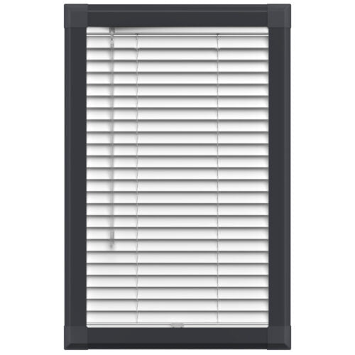 Pure White Perfect Fit Anthracite Frame